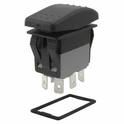 R726FB1-SXXXNBBNNX by E-Switch - ROCKER SWITCH DPDT20A 125V