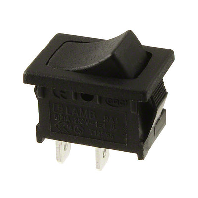 RA11131100 by E-Switch - ROCKER SWITCH SPST 10A 125V