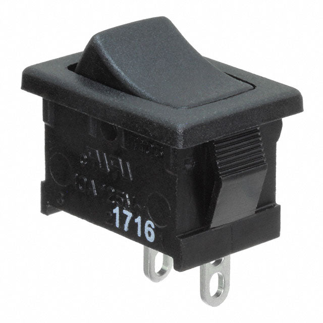 RA12131185 by E-Switch - ROCKER SWITCH SPST 10A 125V