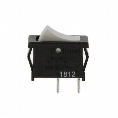 RA12431200 by E-Switch - ROCKER SWITCH SPST-NO 10A 125V