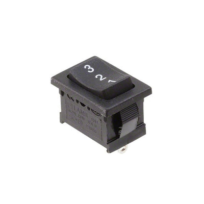 RA1553112Z70 by E-Switch - ROCKER SWITCH SPDT 10A 125V