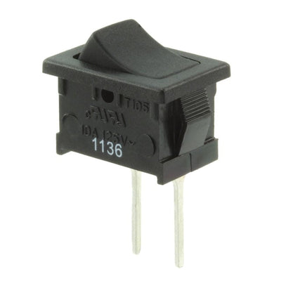 RA1A14431100 by E-Switch - ROCKER SWITCH SPST-NO 10A 125V