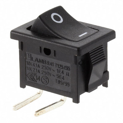 RA1H1C112R by E-Switch - ROCKER SWITCH SPST 16A 125V