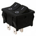RA21131121 by E-Switch - ROCKER SWITCH SPSTX2 10A 125V