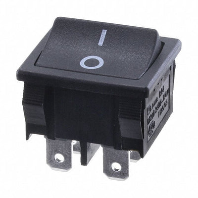 RA41231121 by E-Switch - ROCKER SWITCH DPST 10A 125V