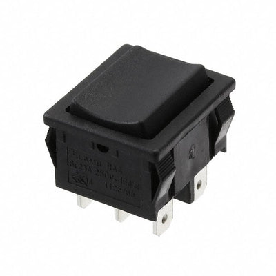 RA41631100 by E-Switch - ROCKER SWITCH DPDT10A 125V