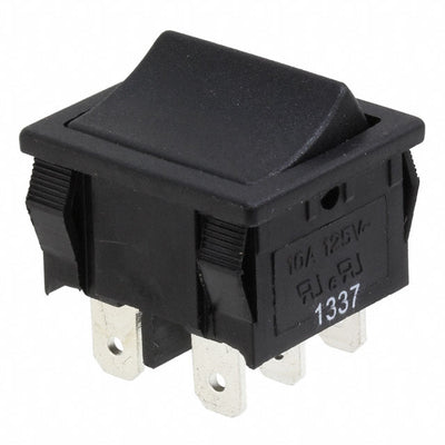 RA41G31100 by E-Switch - ROCKER SWITCH DPDT10A 125V