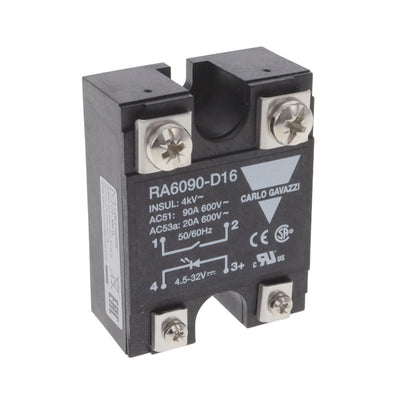 RA6090-D16 by Carlo Gavazzi Inc. - SOLIDSTATE RELAY SPST-NO 90A 24-690V