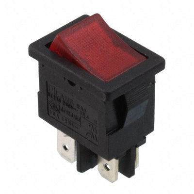 RA812C1000-116 by E-Switch - ROCKER SWITCH DPST 16A 125V