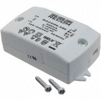 RACD06-350 by Recom Power - LED DRIVER CC AC/DC 3-24V 350MA
