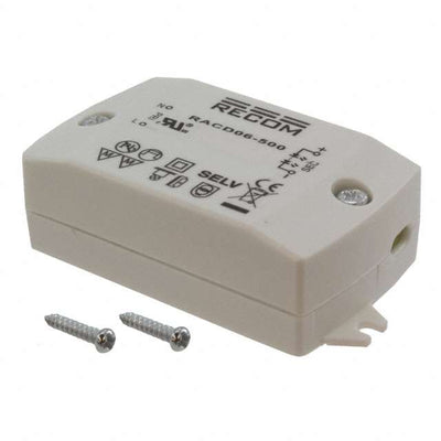 RACD06-500 by Recom Power - LED DVR CC/CV AC/DC 3-14V 500MA
