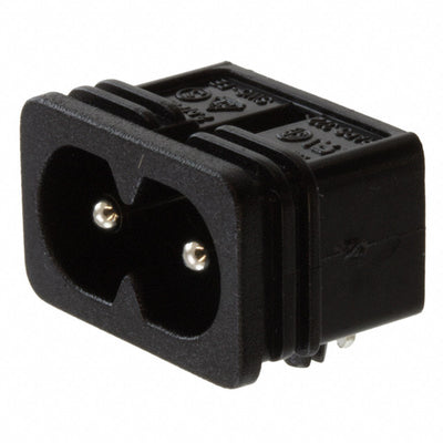 RAPC322X by Switchcraft Inc. - PWR ENT RCPT IEC320-C8 PNL SLDR