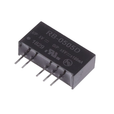 RB-0505D by Recom Power - DC DC CONVERTER +/-5V 1W
