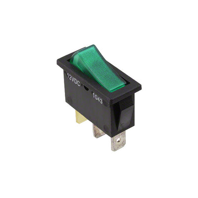 RB141C1000-134 by E-Switch - ROCKER SWITCH SPST 15A 125V