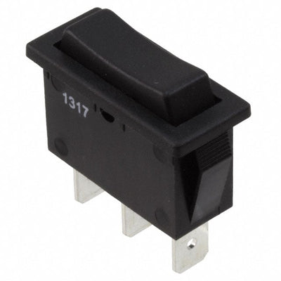 RB145C1100 by E-Switch - ROCKER SWITCH SPDT 15A 125V