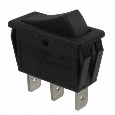 RB145E1100 by E-Switch - ROCKER SWITCH SPDT 16A 125V