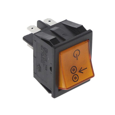 RB212C101Z95-126 by E-Switch - ROCKER SWITCH DPST 16A 125V