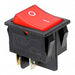 RB242C1021-114 by E-Switch - ROCKER SWITCH DPST 16A 125V