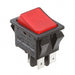 RB242D1000-116 by E-Switch - ROCKER SWITCH DPST 20A 125V