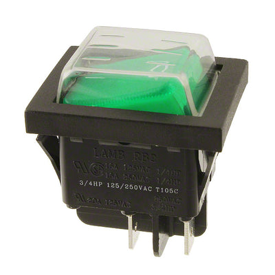 RB242D1021-136/ACC-F02-1 by E-Switch - ROCKER SWITCH DPST 20A 125V