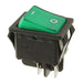 RB242D102R-137 by E-Switch - ROCKER SWITCH DPST 20A 125V