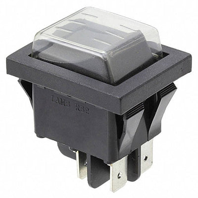 RB242D1128/ACC-F02-1 by E-Switch - ROCKER SWITCH DPST 20A 125V