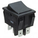 RB246C1100 by E-Switch - ROCKER SWITCH DPDT16A 125V