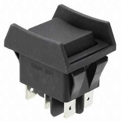 RB246E1100-ACC-F04-1 by E-Switch - ROCKER SWITCH DPDT16A 125V