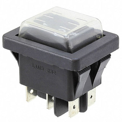 RB246E112S-ACCF02-1 by E-Switch - ROCKER SWITCH DPDT16A 125V