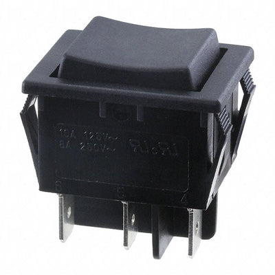 RB24KC1100 by E-Switch - ROCKER SWITCH DPDT16A 125V
