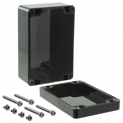RB53P06B16B by Serpac - BOX PLAS BLK 4.724""L X 3.152""W