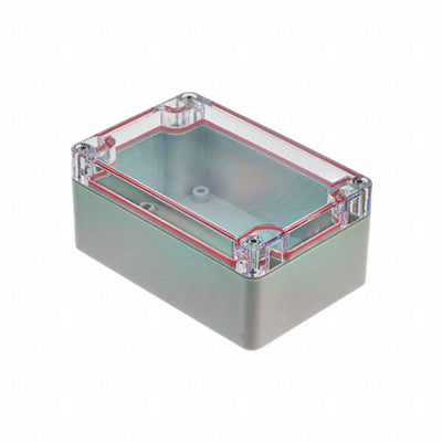 RB53P06C16G by Serpac - BOX PLSTC GRAY/CLR 4.72""LX3.15""W