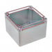 RB55P06C28G by Serpac - BOX PLASTIC GRAY/CLR