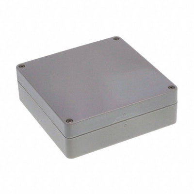 RB55P06G10G by Serpac - BOX PLASTIC GRAY