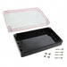 RB85P06C10B by Serpac - BOX PLASTIC BLK/CLR