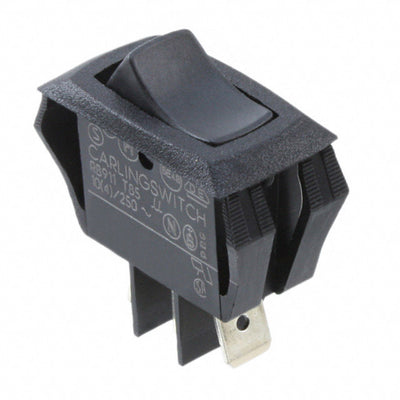 RB911-RB-B-0-N by Carling Technologies - ROCKER SWITCH SPDT 16A 125V