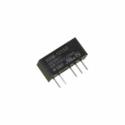 RBM-1215D/P by Recom Power - DC DC CONVERTER +/-15V 1W