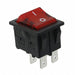 RBW2ABLKRILFF3 by E-Switch - ROCKER SWITCH DPST 18A 125V