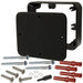 RC120203 by Storm Interface - CASING FOR 12 KEY KEYPAD REAR