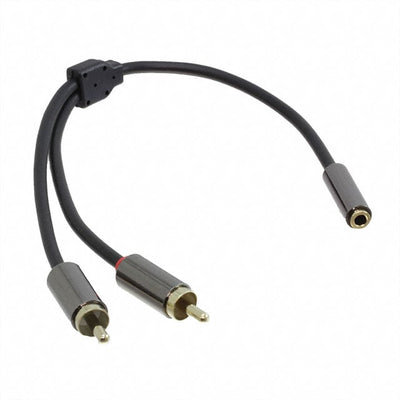 RCA-T-001 by Khadas - RCA TO 3.5MM HEADPHONE CONV