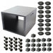 RCBS1901424BK1 by Hammond Manufacturing - RACK STEEL 24.5X21X16 BLK