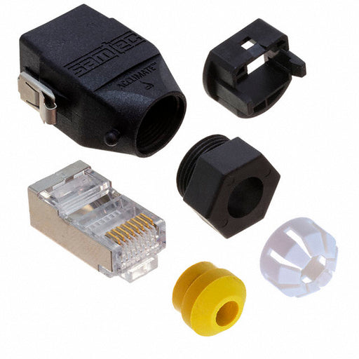 RCEF-G-01 by Samtec Inc. - CONNECTOR MOD PLUG 8P8C UNSHIELDED