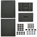 RCHS1900817BK1 by Hammond Manufacturing - RACK STEEL 17.5X21X10.75 BLK