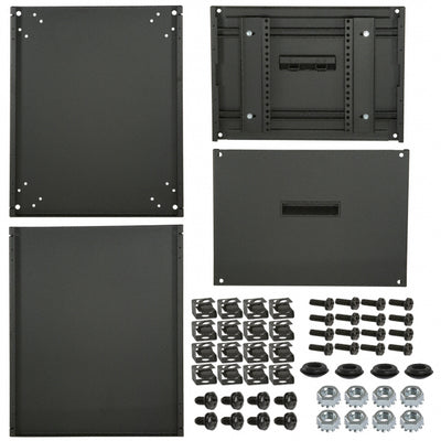 RCHS1901017BK1 by Hammond Manufacturing - RACK STEEL 17.5X21X12.5 BLK