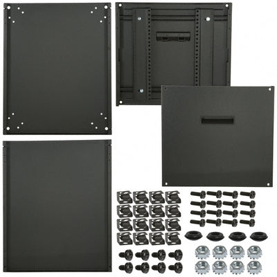 RCHS1901417BK1 by Hammond Manufacturing - RACK STEEL 17.5X21X16 BLK