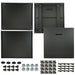 RCHS1902224BK1 by Hammond Manufacturing - RACK STEEL 24.5X21X24.8 BLK