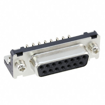 RDAD-15P-LNA(55) by Hirose Electric Co Ltd - CONNECTOR D-SUB PLUG 15POS R/A SLDR