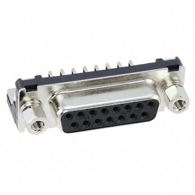 RDAD-15S-LNA(55) by Hirose Electric Co Ltd - CONNECTOR D-SUB RCPT 15POS R/A SLDR