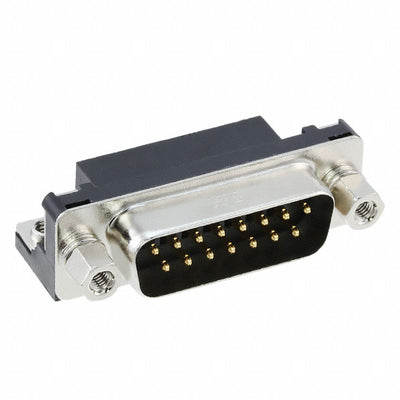 RDAD-15S(55) by Hirose Electric Co Ltd - CONNECTOR D-SUB RCPT 15POS R/A SLDR