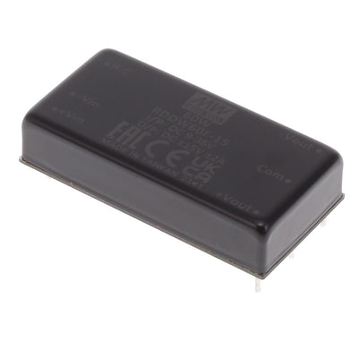 RDDW60F-15 by MEAN WELL USA Inc. - DC DC CONVERTER +/-15V 60W
